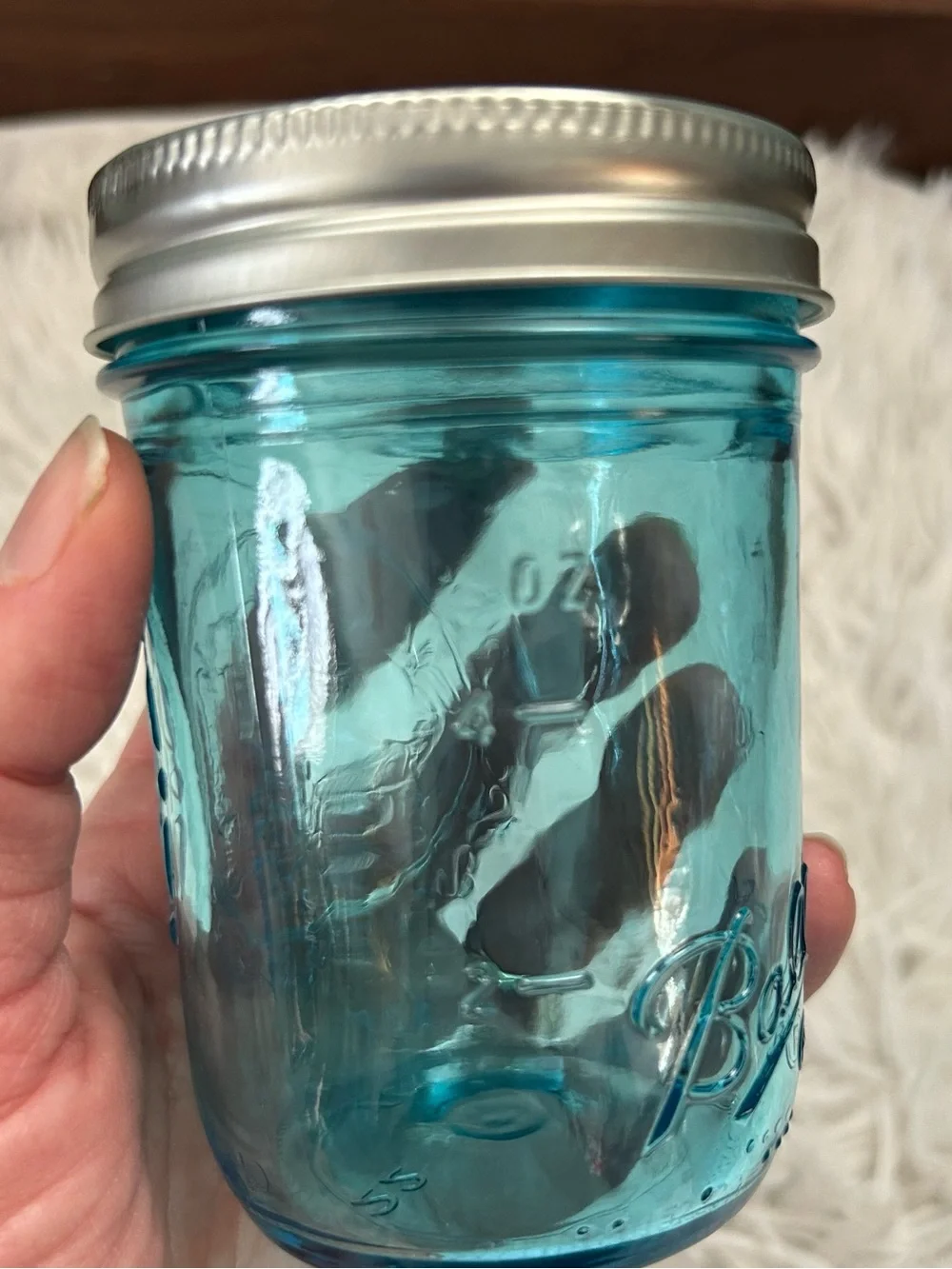 Ball Blue Regular Mouth Jelly Mason Jar Heritage Collection  New, never used.